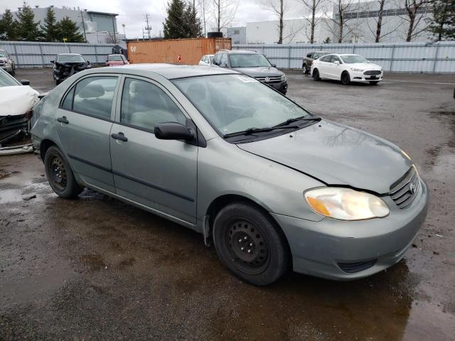 Photo 4 from auction – 2003 TOYOTA COROLLA CE with VIN 2T1BR32EX3C750234
