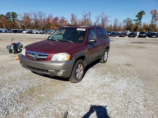 MAZDA TRIBUTE LX 2003 with VIN 4F2YZ04103KM24573 - Photo from auction