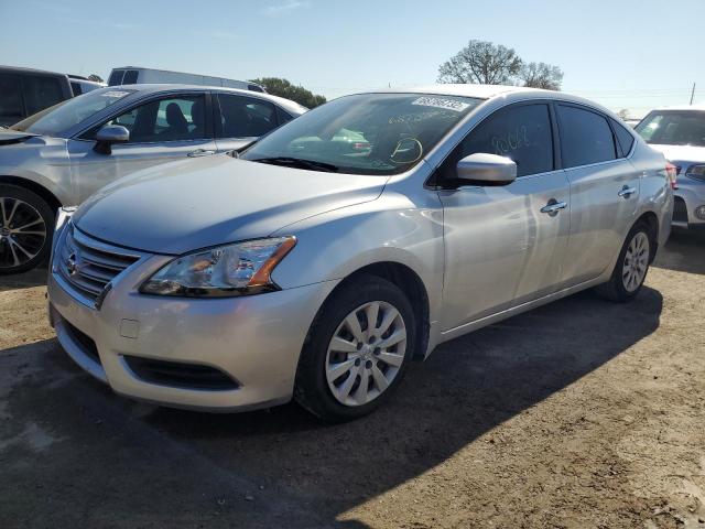 NISSAN SENTRA S 2015 with VIN 3N1AB7AP6FL628873 - Photo from auction