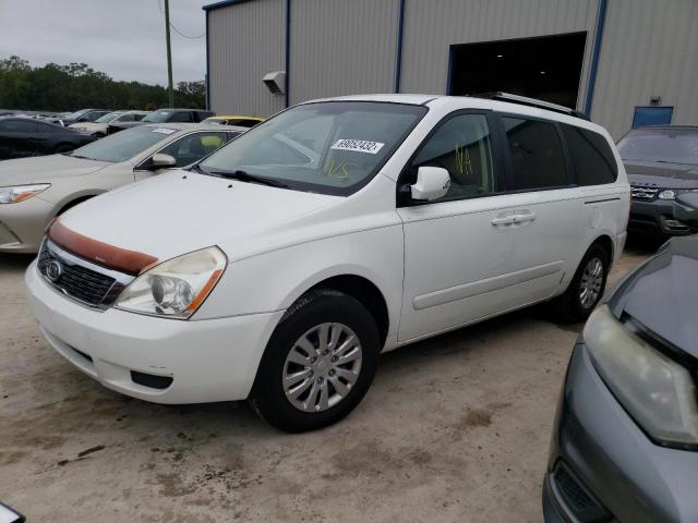 KIA SEDONA LX 2012 with VIN KNDMG4C76C6455806 - Photo from auction