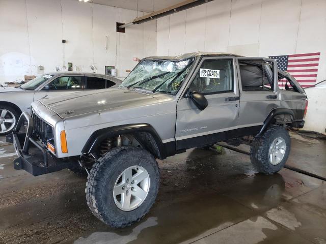 JEEP CHEROKEE S 2000 with VIN 1J4FF48S4YL160585 - Photo from auction