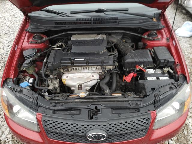Photo 11 from auction – 2008 KIA SPECTRA EX with VIN KNAFE121885019835
