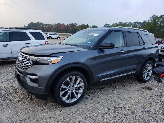FORD EXPLORER P 2021 with VIN 1FM5K8HC4MGB59352 - Photo from auction