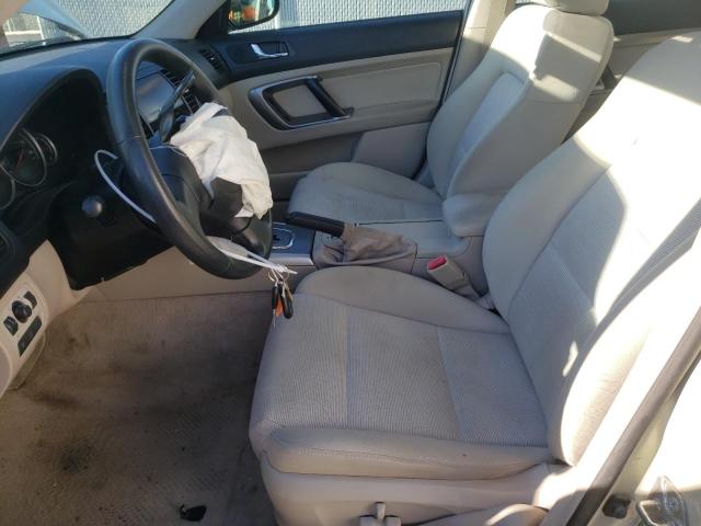 Photo 7 from auction – 2007 SUBARU LEGACY OUT with VIN 4S4BP61C277339095