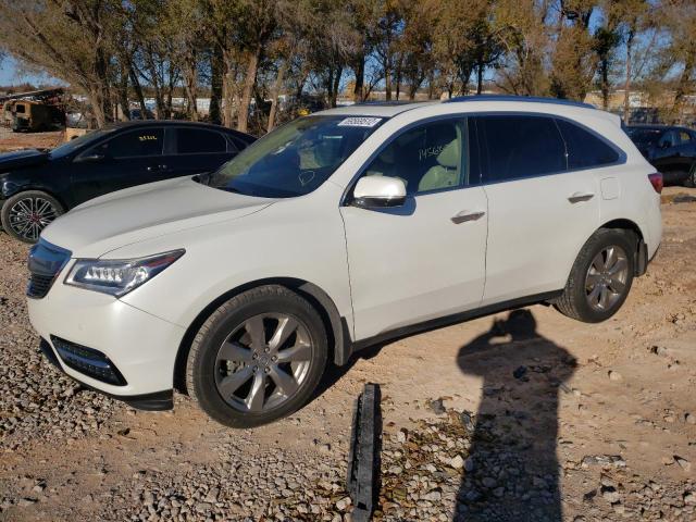 ACURA MDX ADVANC 2014 with VIN 5FRYD4H89EB011093 - Photo from auction