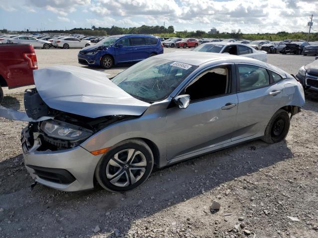 HONDA CIVIC LX 2017 with VIN 19XFC2F58HE052057 - Photo from auction