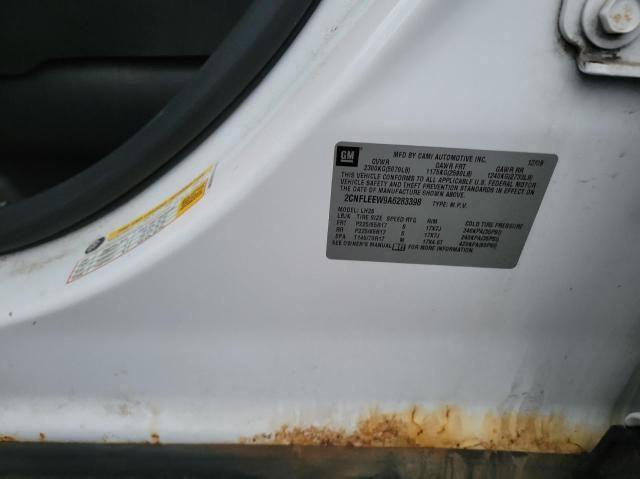 Photo 10 from auction – 2010 CHEVROLET EQUINOX LT with VIN 2CNFLEEW9A6283398