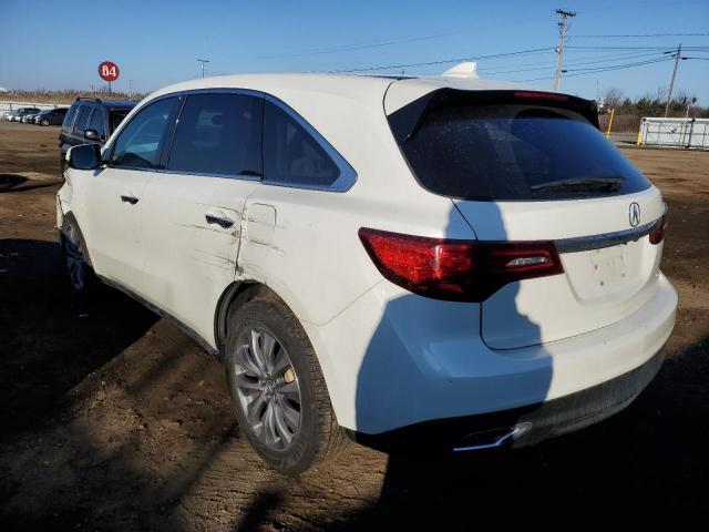Photo 2 from auction – 2015 ACURA MDX TECHNO with VIN 5FRYD4H46FB011549