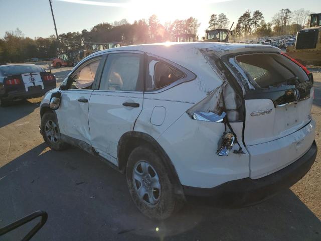 Photo 2 from auction – 2012 HONDA CR-V LX with VIN 5J6RM3H35CL022973