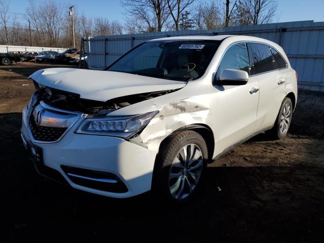 ACURA MDX TECHNO 2015 with VIN 5FRYD4H46FB011549 - Photo from auction