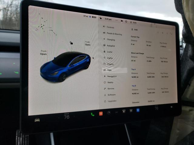 Photo 9 from auction – 2020 TESLA MODEL 3 with VIN 5YJ3E1EA6LF785040