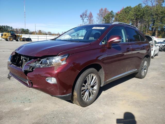 LEXUS RX 350 BAS 2013 with VIN 2T2BK1BA0DC177721 - Photo from auction