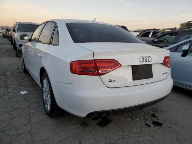 Photo 2 from auction – 2009 AUDI A4 PREMIUM with VIN WAUJF78K49N065366