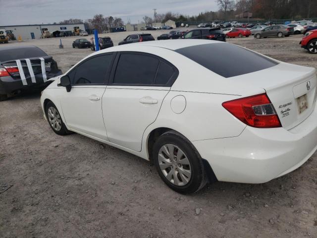 Photo 2 from auction – 2012 HONDA CIVIC LX with VIN 19XFB2F56CE009283