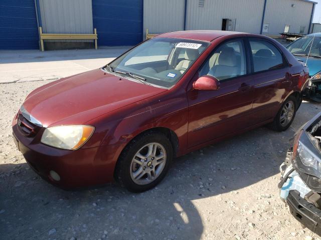 KIA SPECTRA LX 2005 with VIN KNAFE121755133353 - Photo from auction