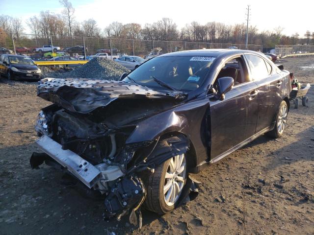 LEXUS IS 250 2007 with VIN JTHCK262572009091 - Photo from auction