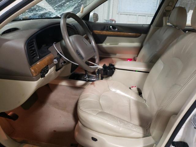 Photo 7 from auction – 2001 LINCOLN CONTINENTA with VIN 1LNHM97V91Y626965