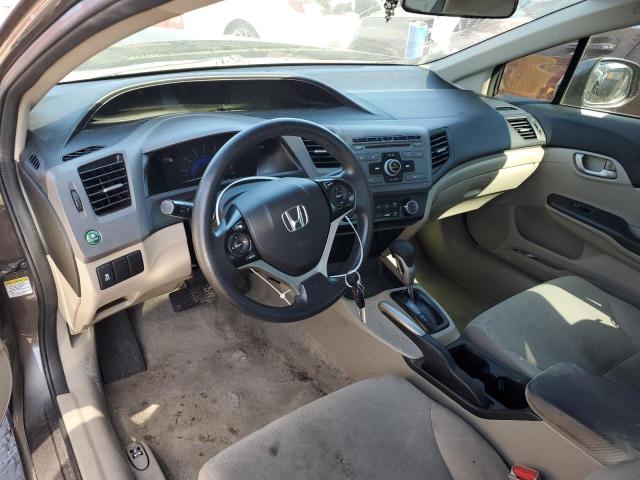 Photo 8 from auction – 2012 HONDA CIVIC LX with VIN 19XFB2F52CE047612