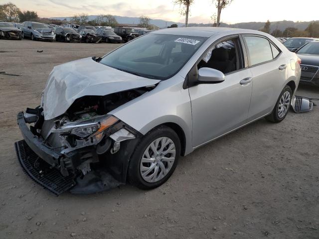 TOYOTA COROLLA L 2019 with VIN 2T1BURHE3KC225314 - Photo from auction