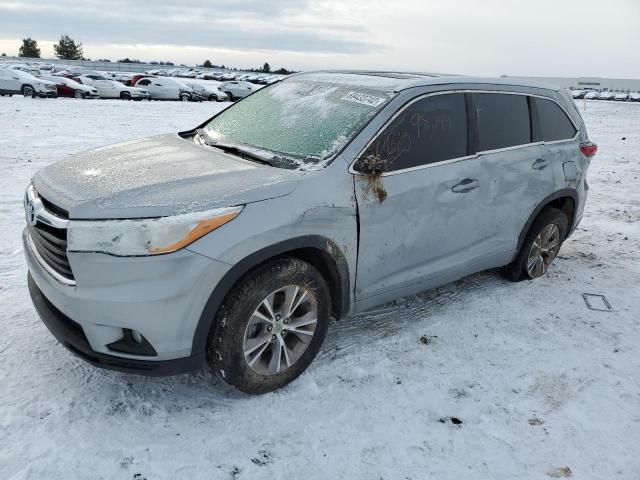 TOYOTA HIGHLANDER 2014 with VIN 5TDKKRFH2ES021098 - Photo from auction