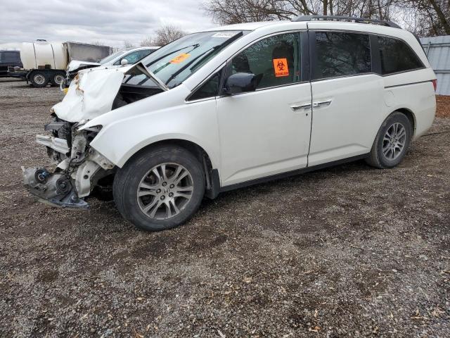 HONDA ODYSSEY EX 2013 with VIN 5FNRL5H45DB501458 - Photo from auction