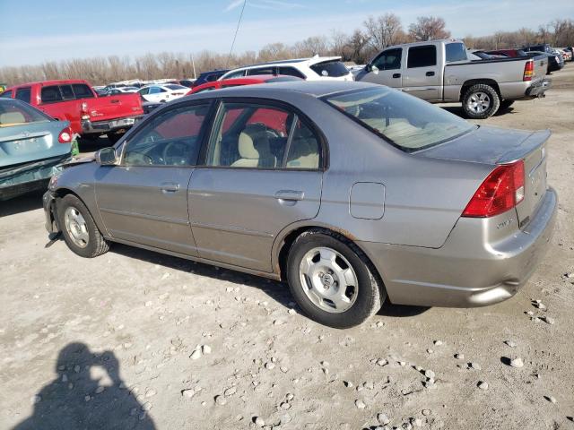Photo 2 from auction – 2003 HONDA CIVIC HYBR with VIN JHMES966X3S018741