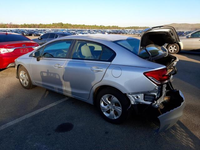 Photo 2 from auction – 2014 HONDA CIVIC LX with VIN 19XFB2F54EE270463