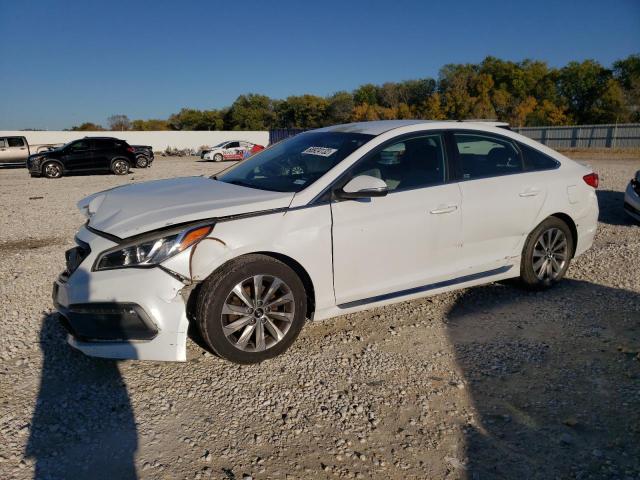 HYUNDAI SONATA SPO 2015 with VIN 5NPE34AF7FH093196 - Photo from auction