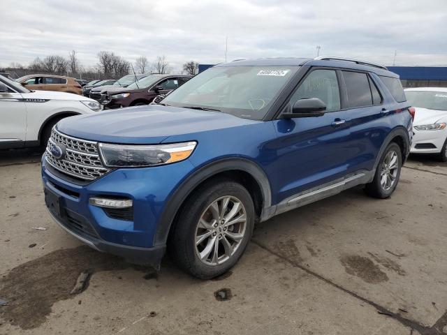 FORD EXPLORER L 2021 with VIN 1FMSK8FH8MGC10935 - Photo from auction