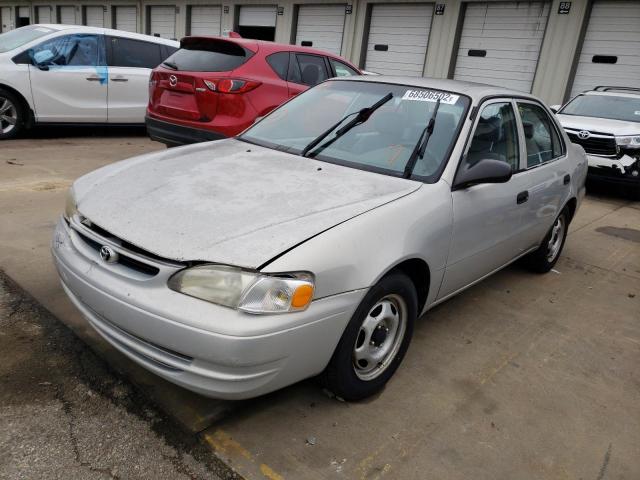 TOYOTA COROLLA VE 2000 with VIN 1NXBR12E6YZ329623 - Photo from auction