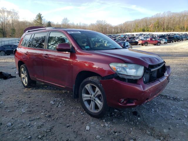Photo 4 from auction – 2008 TOYOTA HIGHLANDER with VIN JTEES43A082095408