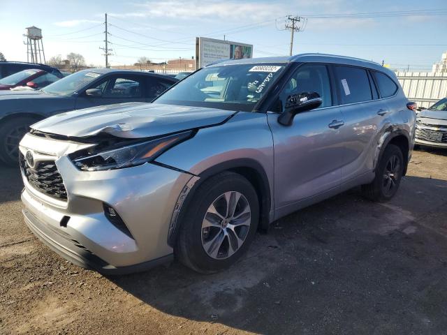 TOYOTA HIGHLANDER 2021 with VIN 5TDGZRBH0MS529866 - Photo from auction