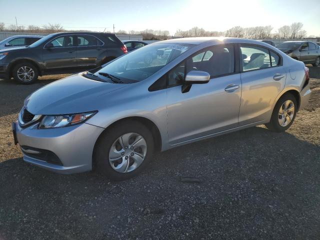 Photo 1 from auction – 2014 HONDA CIVIC LX with VIN 2HGFB2F50EH517256