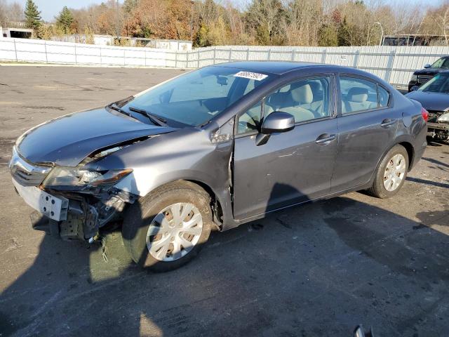 HONDA CIVIC LX 2012 with VIN 2HGFB2F52CH569372 - Photo from auction