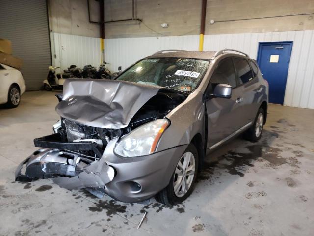 NISSAN ROGUE S 2012 with VIN JN8AS5MT3CW280065 - Photo from auction