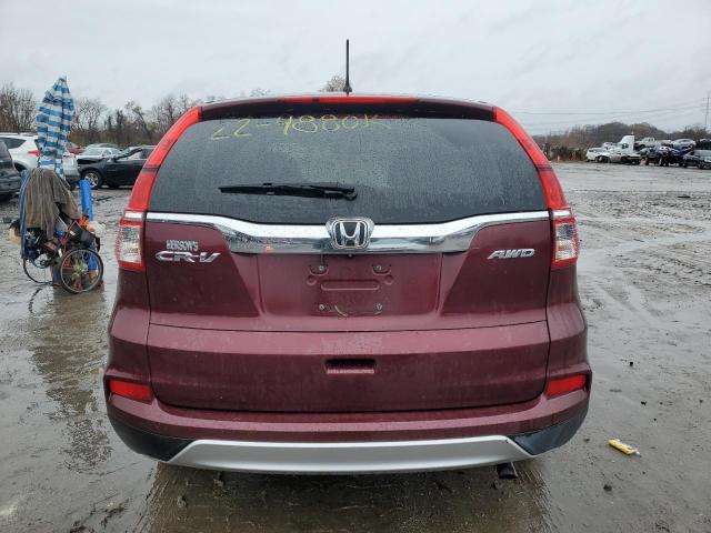 Photo 6 from auction – 2016 HONDA CR-V EX with VIN 2HKRM4H52GH673145