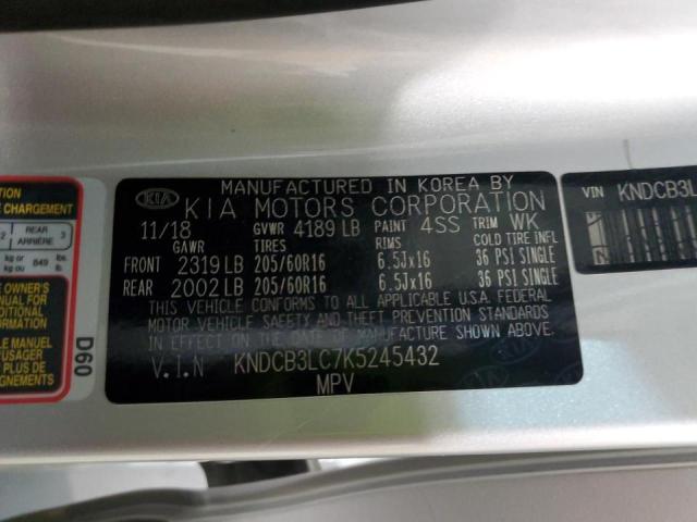 Photo 10 from auction – 2019 KIA NIRO FE with VIN KNDCB3LC7K5245432