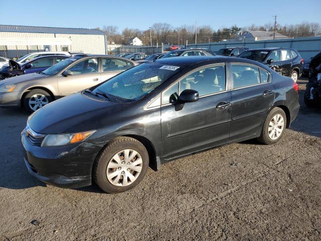 HONDA CIVIC LX 2012 with VIN 19XFB2F56CE310717 - Photo from auction