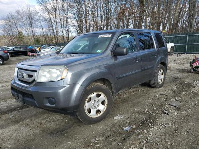 HONDA PILOT LX 2011 with VIN 5FNYF4H26BB081699 - Photo from auction