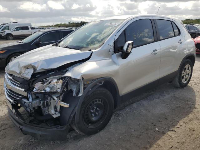 CHEVROLET TRAX LS 2016 with VIN KL7CJKSB5GB603557 - Photo from auction