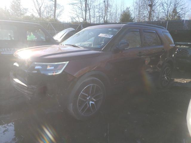 FORD EXPLORER S 2016 with VIN 1FM5K8GT1GGB59749 - Photo from auction