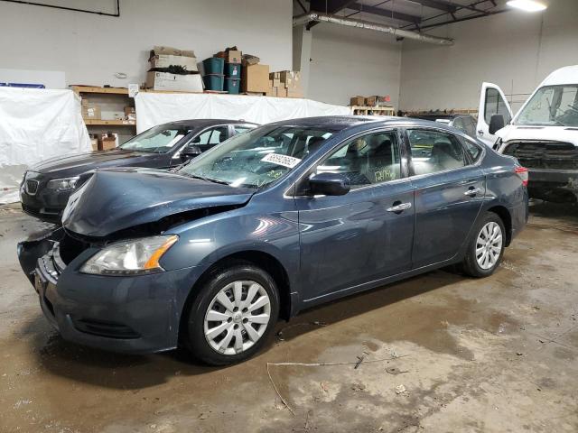 NISSAN SENTRA S 2013 with VIN 3N1AB7AP7DL734813 - Photo from auction