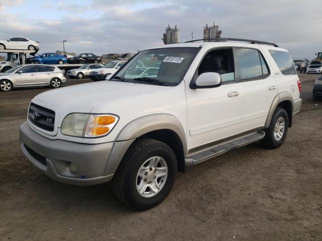 TOYOTA SEQUOIA SR 2002 with VIN 5TDZT34A72S100115 - Photo from auction