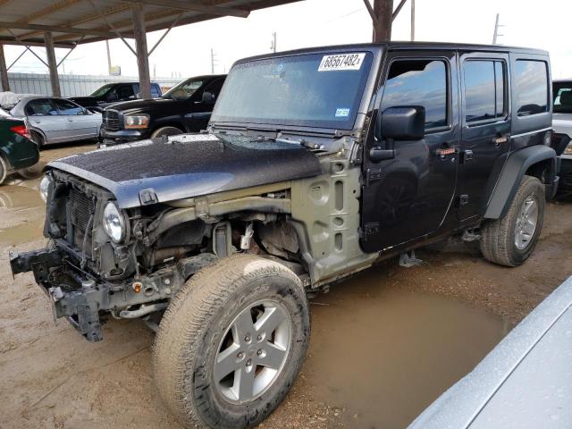 JEEP WRANGLER U 2017 with VIN 1C4BJWDG9HL521809 - Photo from auction