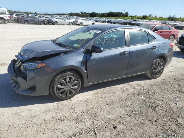 TOYOTA COROLLA L 2018 with VIN 2T1BURHE6JC037921 - Photo from auction