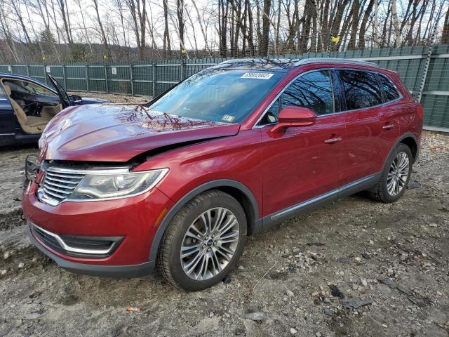 LINCOLN MKX RESERV 2016 with VIN 2LMTJ8LR0GBL56444 - Photo from auction