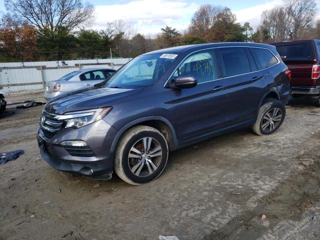 HONDA PILOT EXL 2017 with VIN 5FNYF6H50HB062984 - Photo from auction