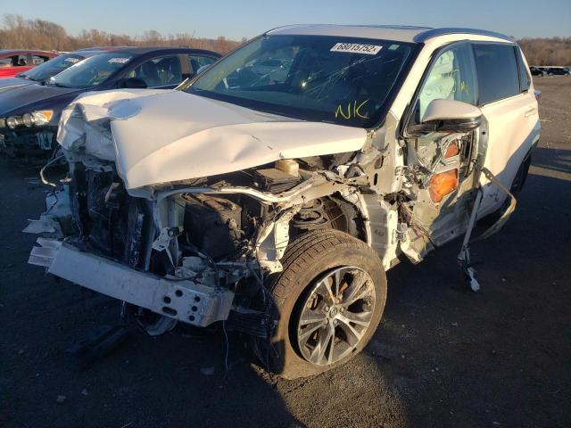 TOYOTA HIGHLANDER 2016 with VIN 5TDJKRFH2GS336062 - Photo from auction