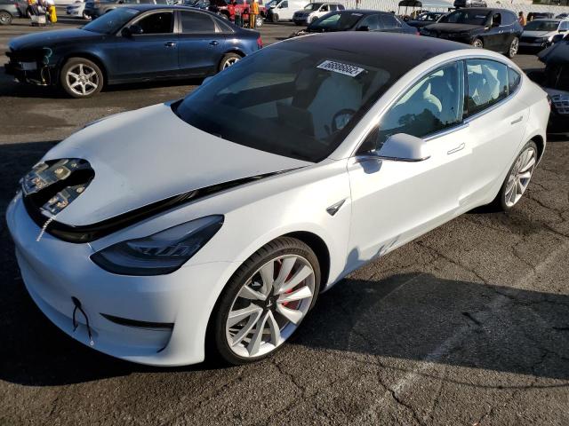 TESLA MODEL 3 2018 with VIN 5YJ3E1EB5JF074614 - Photo from auction