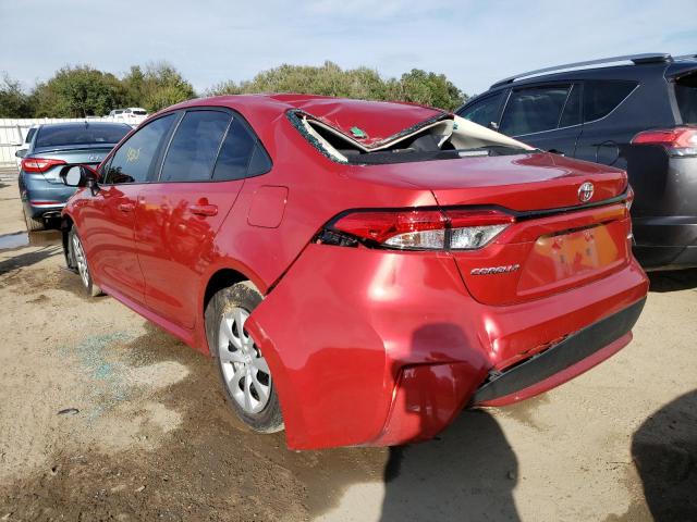 Photo 2 from auction – 2020 TOYOTA COROLLA LE with VIN 5YFEPRAE5LP115302